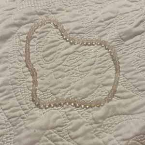 Pink rose quartz Beads